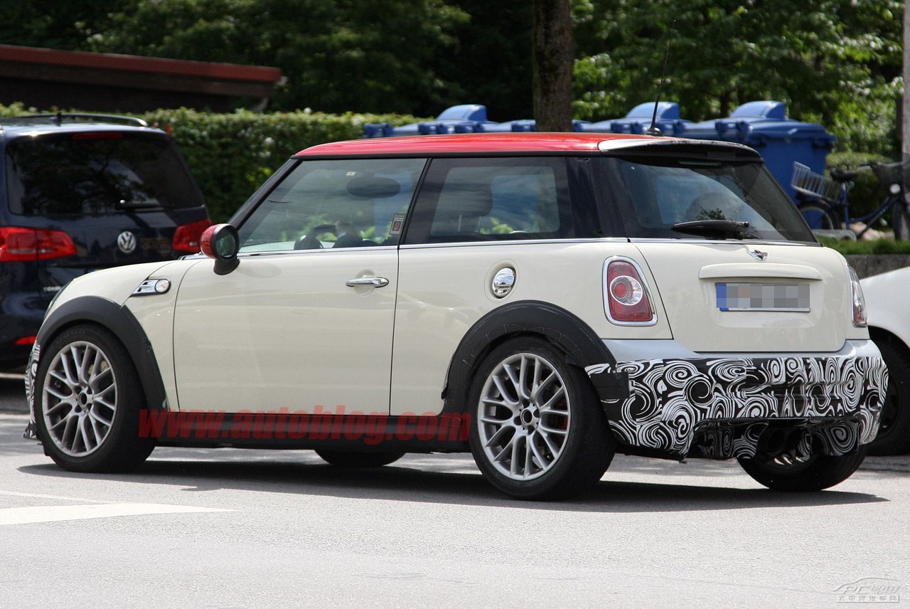 疑似mini cooper jcw challenge版谍照曝光