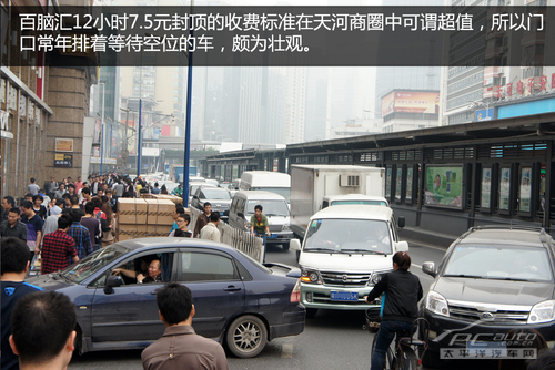 广州天河商圈停车场调查