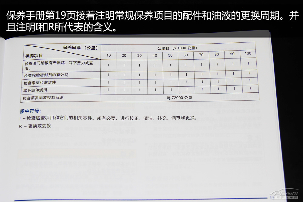 第17页,18页,19页都对凯迪拉克xts的常规保养周期和项目进行了