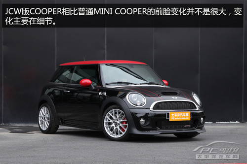 激发男性驾驶欲望 实拍mini cooper jcw
