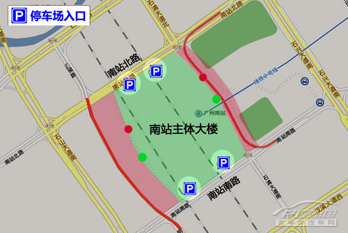 广州南站接/送客攻略 路边停车极易中招