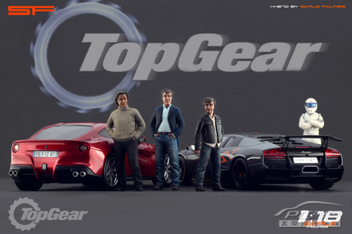 topgear主持人118模型车迷快快下单