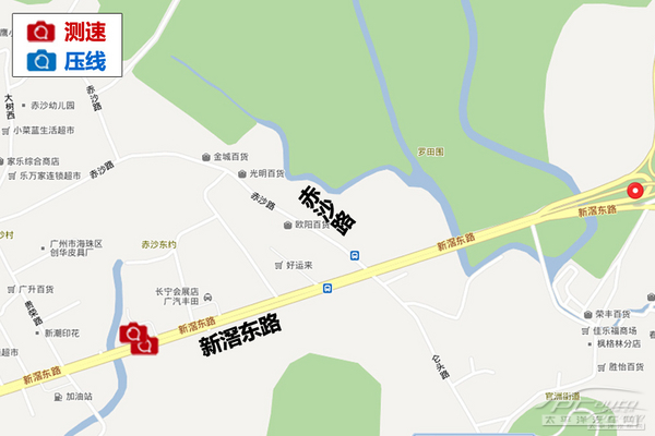 海珠区热门违章路段
