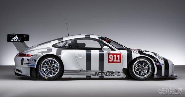 911 gt3 r赛车发布 500匹动力/轻量化