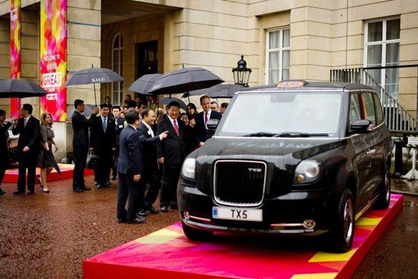 吉利tx5原型车英国发布 伦敦出租车换代