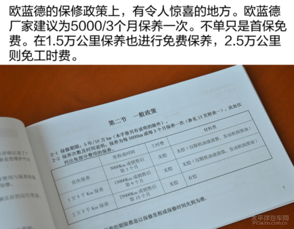 广州车市 广州商家动态    从上表我们可以看到,欧蓝德的小保养价格在