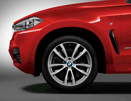 2017款BMW X5、X6呈现清晰的车型规划,便于消费者依据个性偏好高清图片