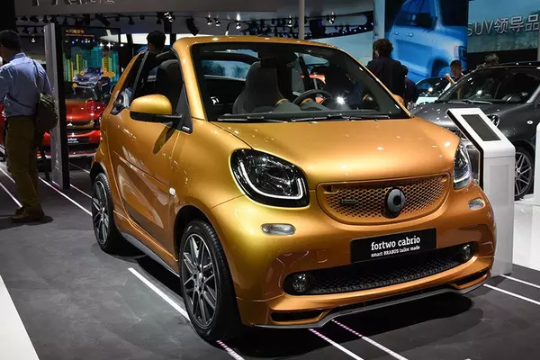 2017上海车展：smart fortwo BRABUS