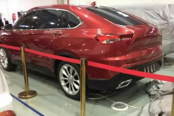 比速T7车身造型曝光 或定位为跨界SUV