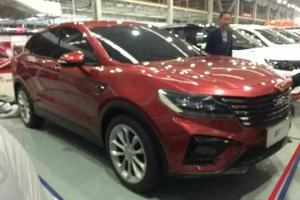 比速T7车身造型曝光 或定位为跨界SUV