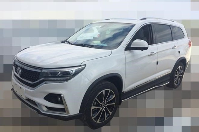 东风风行景逸x7新谍照 定位7座中型suv