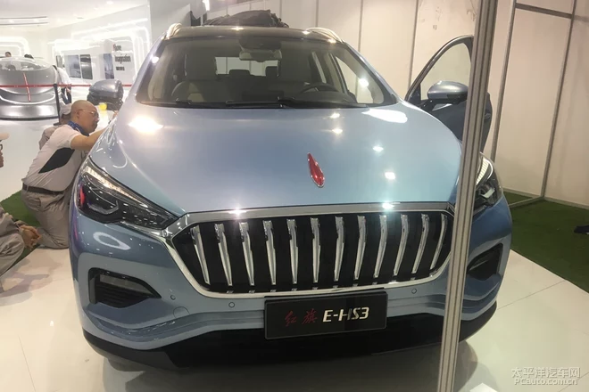 2018北京车展探馆：红旗E-HS3概念SUV