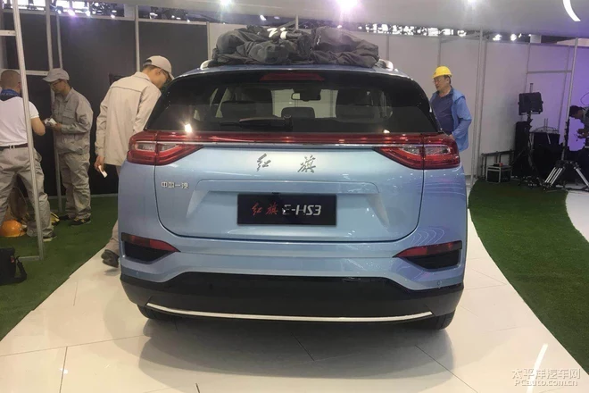 2018北京车展探馆：红旗E-HS3概念SUV