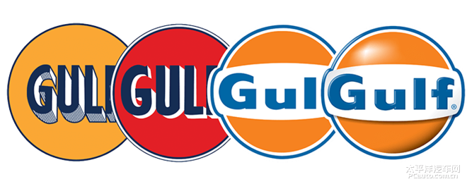 gulf的logo进化史