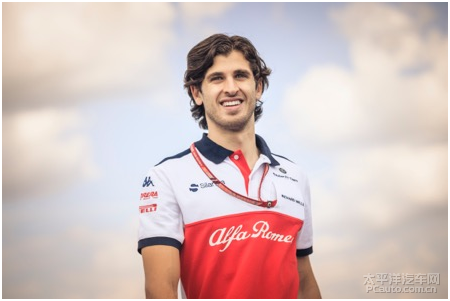 f1赛车新秀安东尼奥•吉奥维纳兹(antonio giovinazzi)