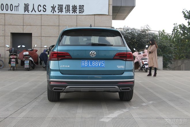 爆款潜质suv 上汽大众tharu途岳到店实拍_太平洋汽车网