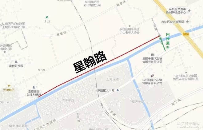 星翰路即将通车 星桥街道星翰路(星星路——规划路),临平