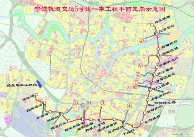 宁波轨道交通2019年建设计划表出炉