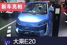 2019上海车展：大乘汽车纯电动微型车E20