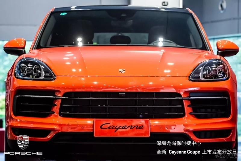 全新保时捷 cayenne coupé "型"动深圳