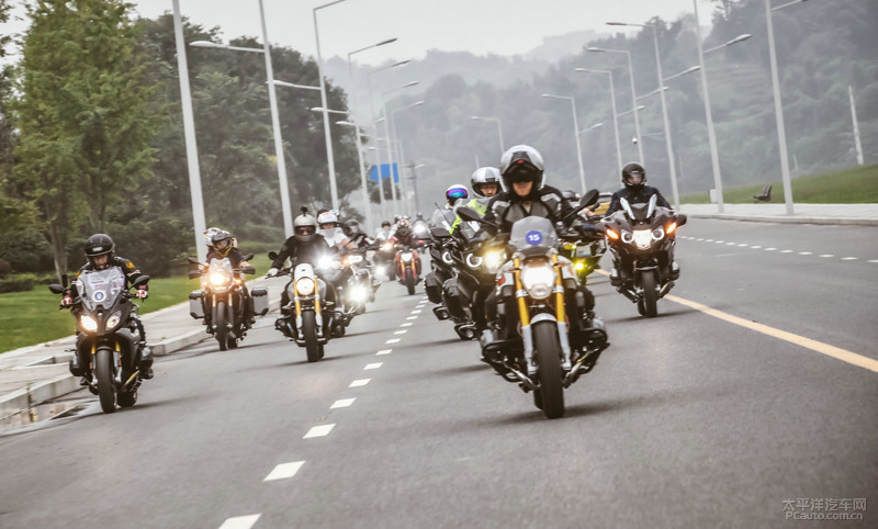 2019 bmw 摩托车文化节(中国)车队巡游