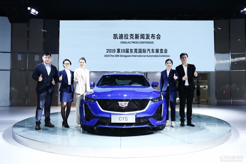 车展频道】2019年10月4日,全新后驱豪华轿车——凯迪拉克ct