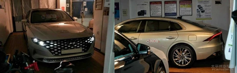新款現(xiàn)代雅尊實(shí)車圖曝光 或11月份正式亮相