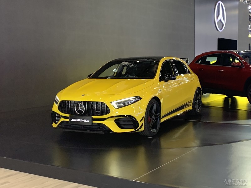 2020成都车展:梅赛德斯-amg a45/cla35亮相