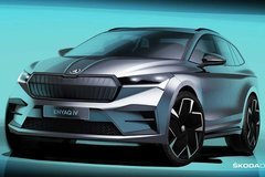 斯柯达首款纯电SUV Enyaq外观曝光 9月1日首发