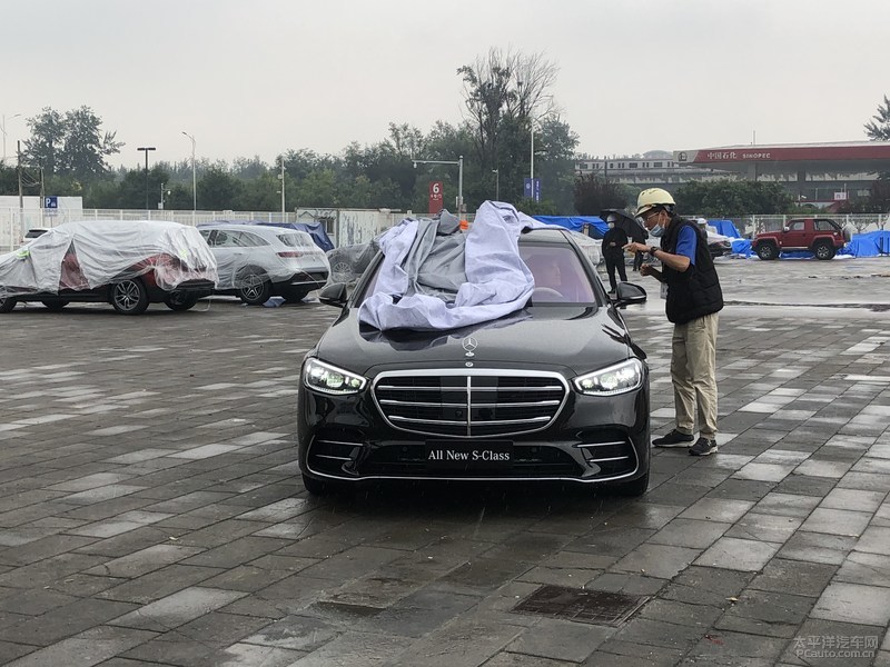 2020北京车展探馆:新一代奔驰s级实车