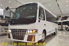 豐田考斯特11座 豪華商務(wù)中巴車 價格