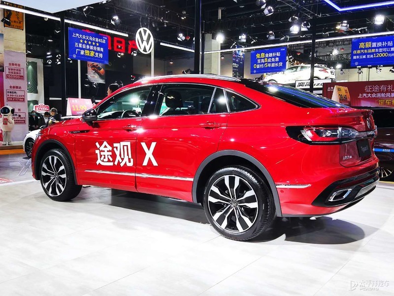 上汽大众轿跑suv途观x义乌车展首秀