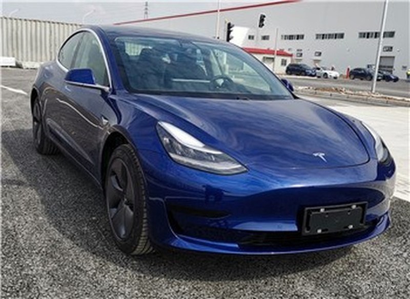 新款国产特斯拉model 3实车曝光 多项细节升级