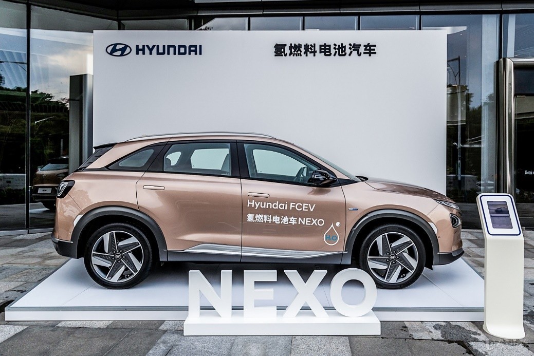 现代汽车氢燃料电池suv nexo