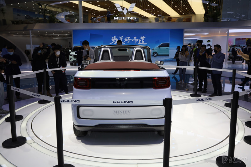 2021上海车展:宏光miniev敞篷版发布
