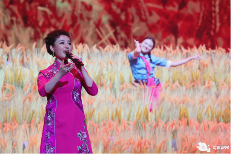 著名女高音歌唱家王庆爽用一曲《再唱沂蒙山》,唱出了普通人对家与