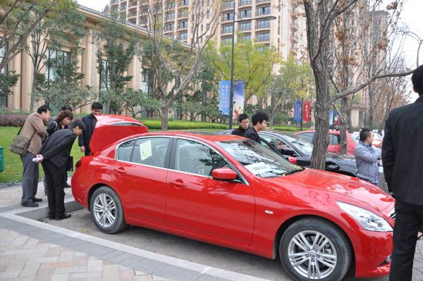 豪車vs豪宅 英菲尼迪星河灣賞車會【圖】_太原商家活動_太平洋汽車網