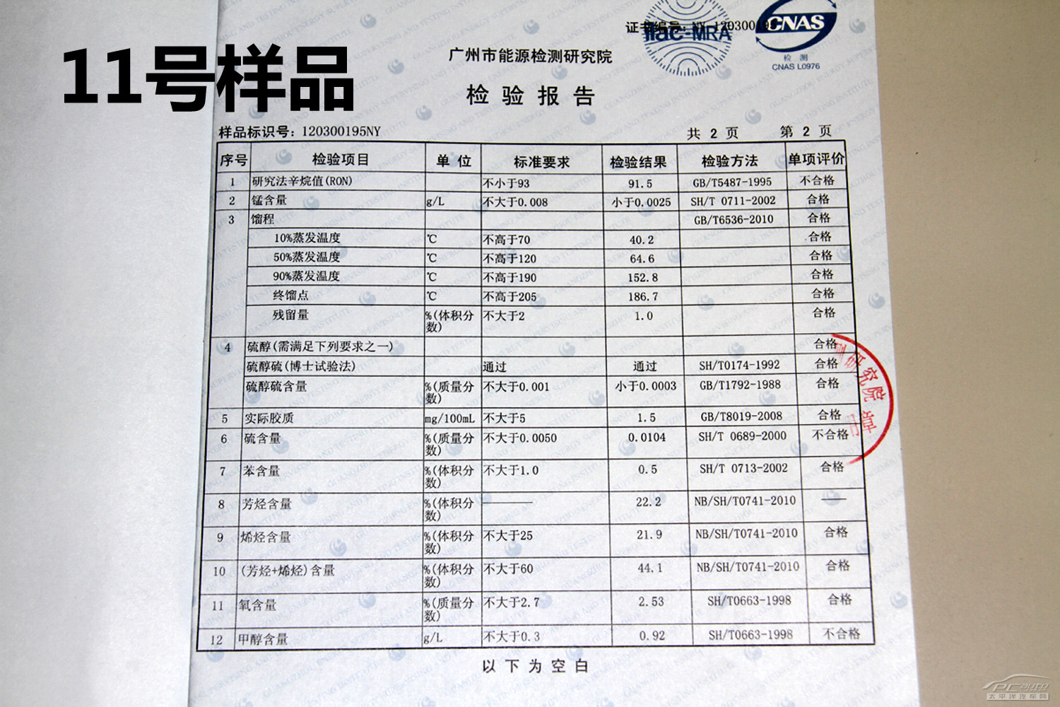 检验报告