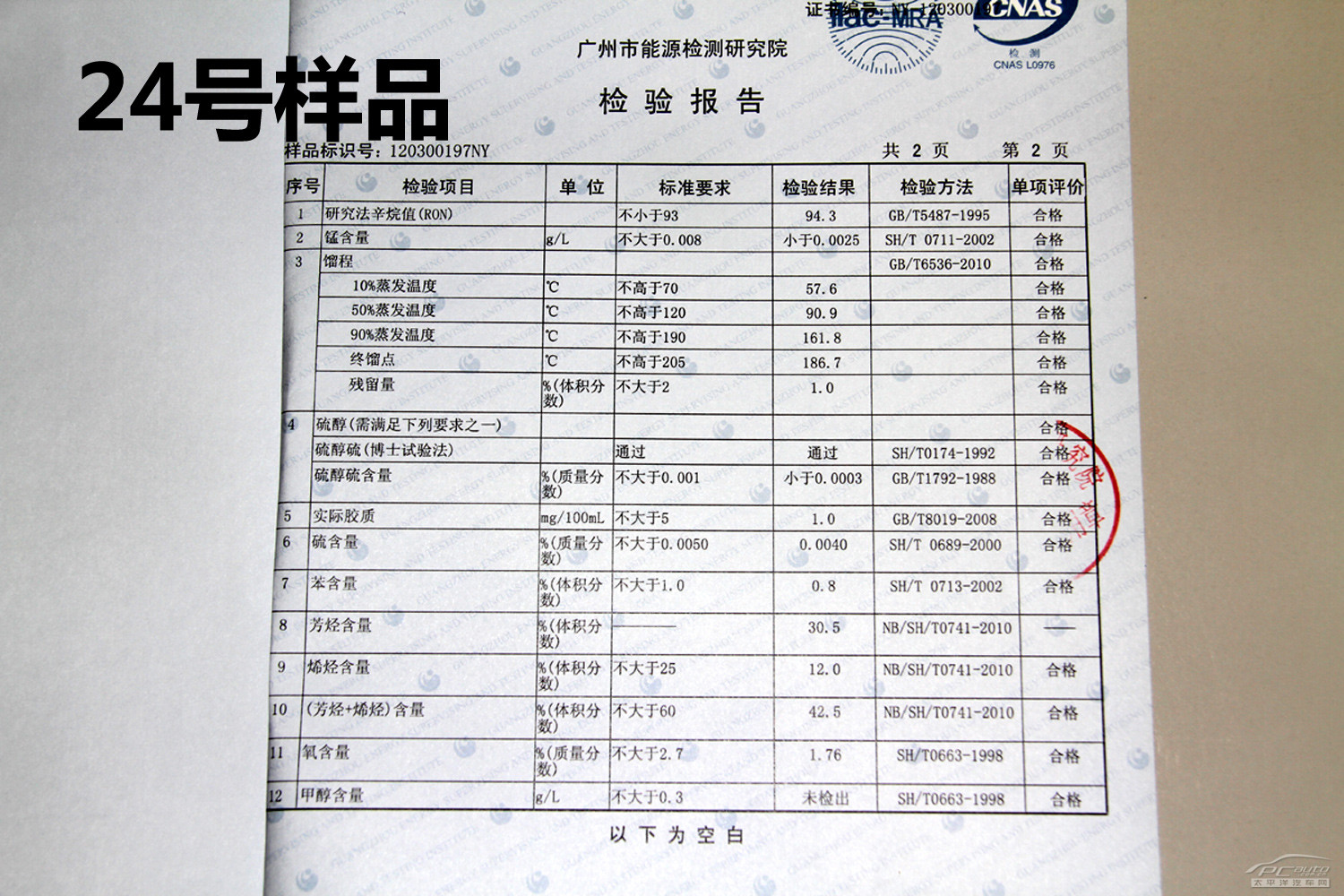 检验报告