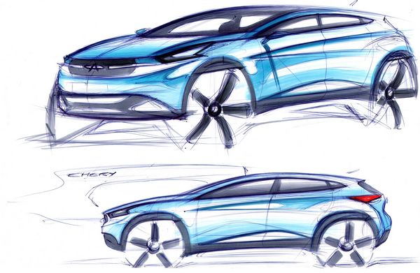 奇瑞发布两款概念车 概念suv将取代瑞虎