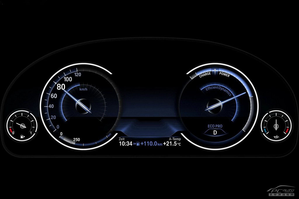 宝马5系新仪表盘发布三种模式可供切换