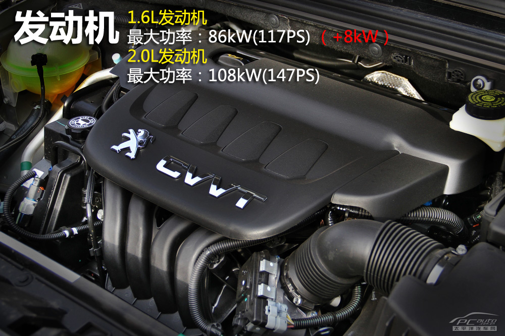动力提升/换装6AT 实拍2013款标致408