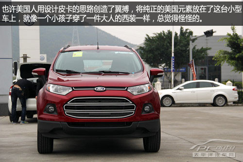 實拍長安福特翼搏ecosport 個性與實用可兼得【圖】_泉州新車實拍