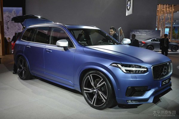 2015北美車展:新沃爾沃xc90 r-design_太平洋汽車網