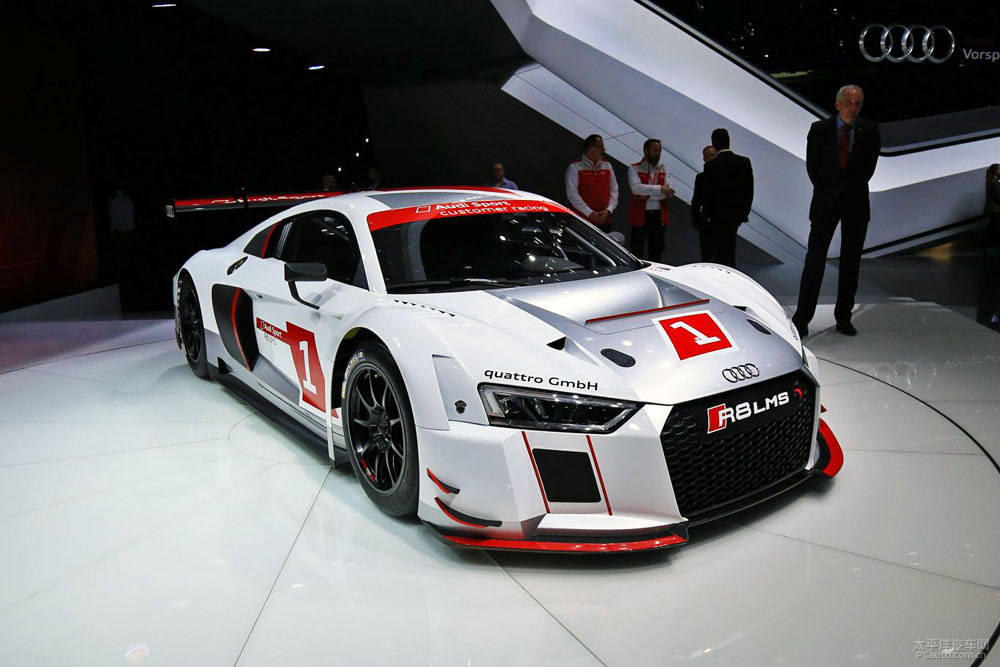 2015广州车展:奥迪全新r8 lms