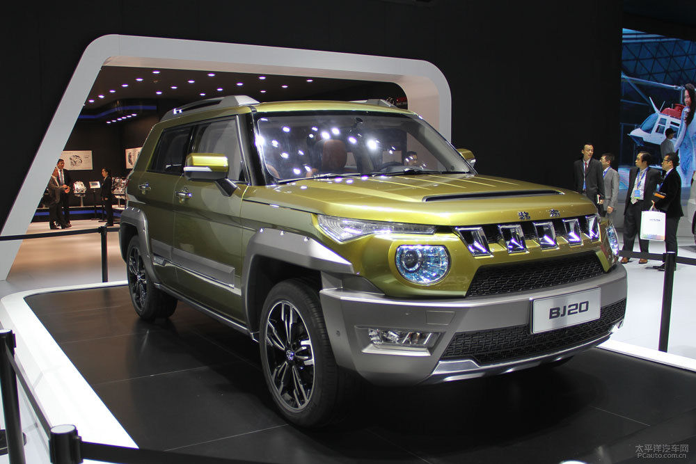 2015上海車展:北汽發佈全新suv bj20_太平洋汽車網