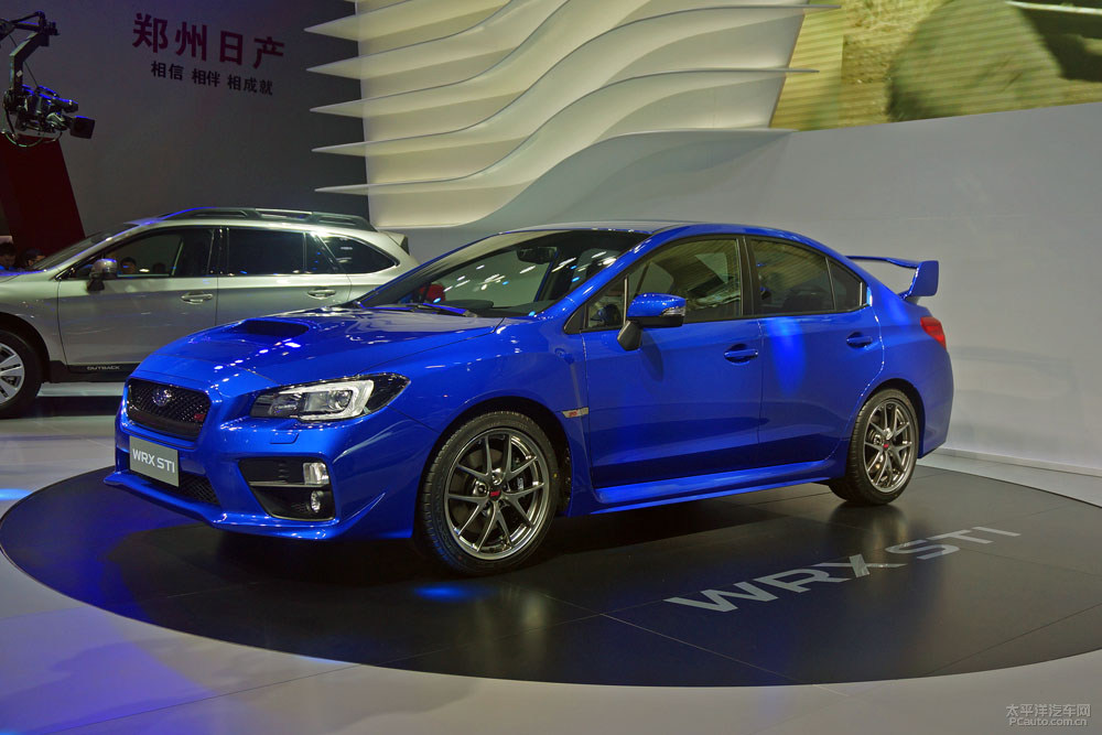 2015廣州車展斯巴魯wrxsti將進口國內