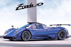 帕加尼Zonda MD官图正式发布 Zonda不死