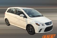 北汽新能源EV300路试谍照 年内正式上市