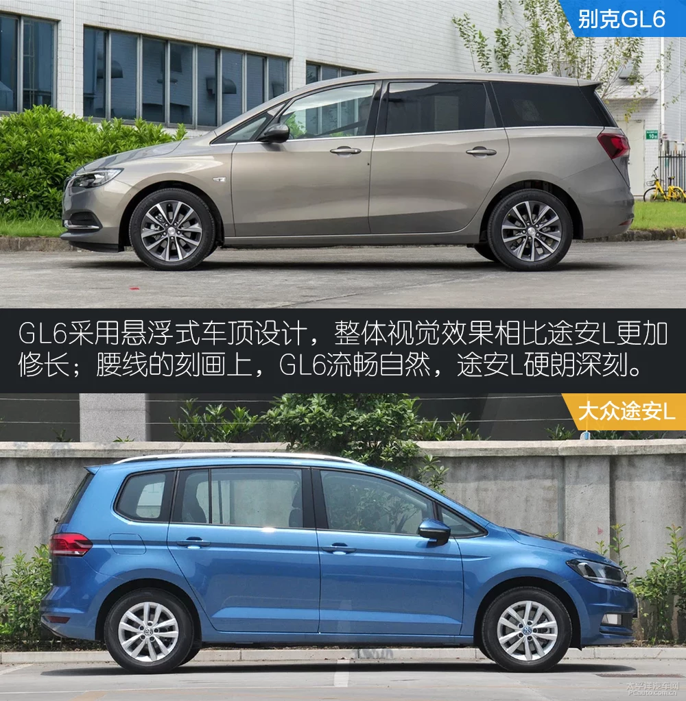 GL6对比途安L